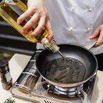 سرخ کردن غذا با روغن زیتون