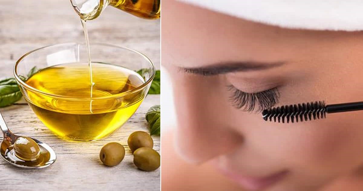 روغن زیتون برای تقویت مژه