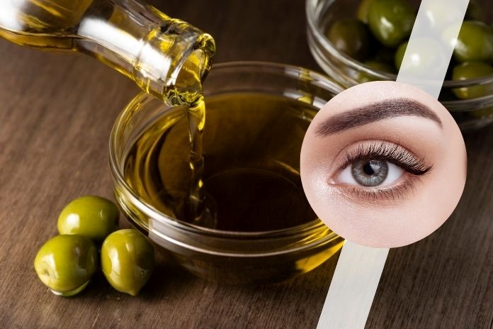 نحوه استفاده از روغن زیتون برای مژه