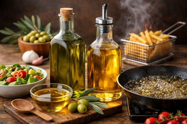 روغن زیتون برای چه غذاهایی